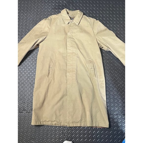 Men's Vintage 60's Burberry Fairview II Overcoat Runway Collection Trench Coat L